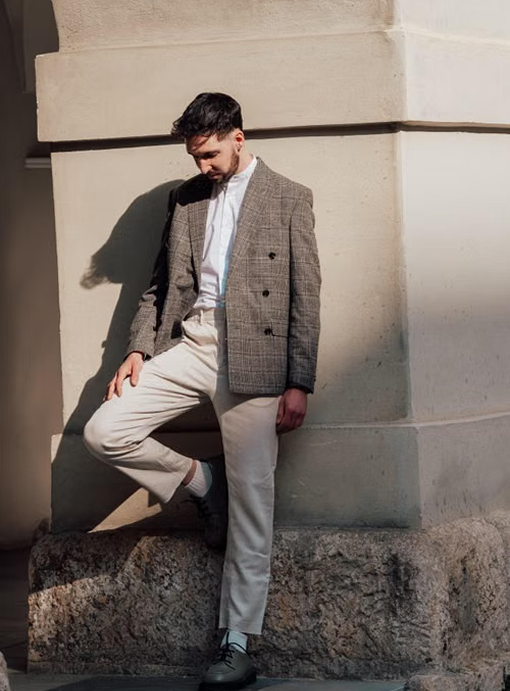 Refined City Blazer Look